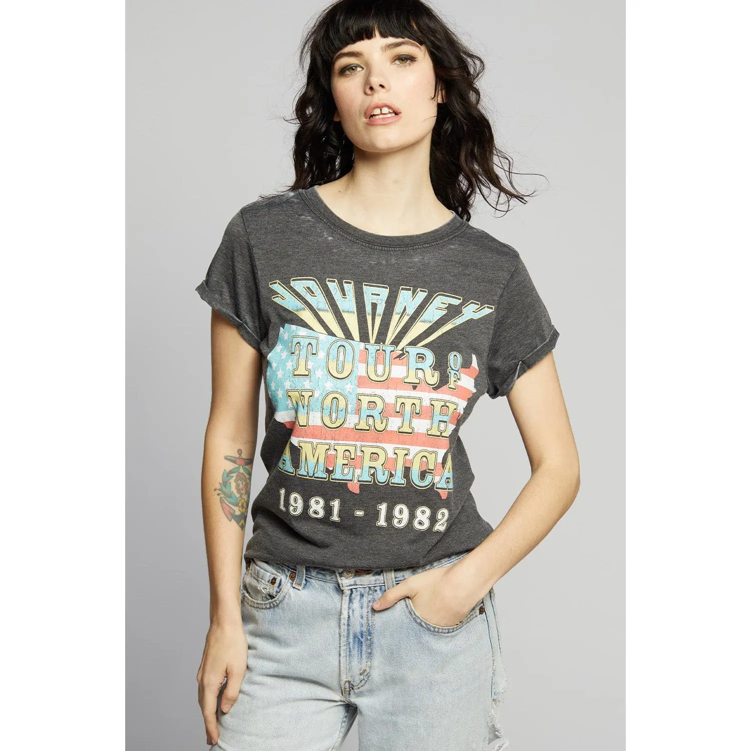 Journey North American 1981-1982 Tour Vintage Tee