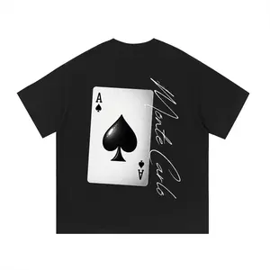 Street Art Ace Monte Carlo Essential Cotton T-Shirt