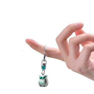Mini owl nail clippers, available in four colors, perfect for travel. Owl design, mini size