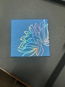 Shimmer Holographic Floral Jewelry Box in, Elegant Storage Solution for Accessories & Jewellery Organization