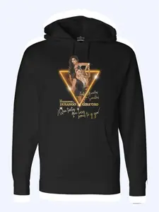 Durango Giraoobo Black Unisex Hoodie with Signature Graphic Design for Men & Women Casual Stylish Sweatshirts Tops Pullover Long Sleeve