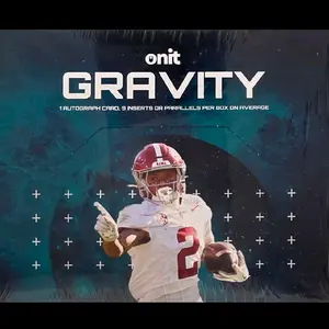 2025 Onit Athlete Gravity University of Alabama Football Hobby Box