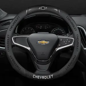 Car Steering Wheel Cover For Chevrolet Aveo Bolt Onix Cruze Spark Cavalier Colorado Lacetti Trailblazer Silverado Tahoe Traverse