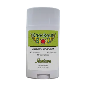 Hurricane - Natural Deodorant – Lime & Bergamot | Aluminum-Free, Plant-Based Odor Protection (2.5 oz)
