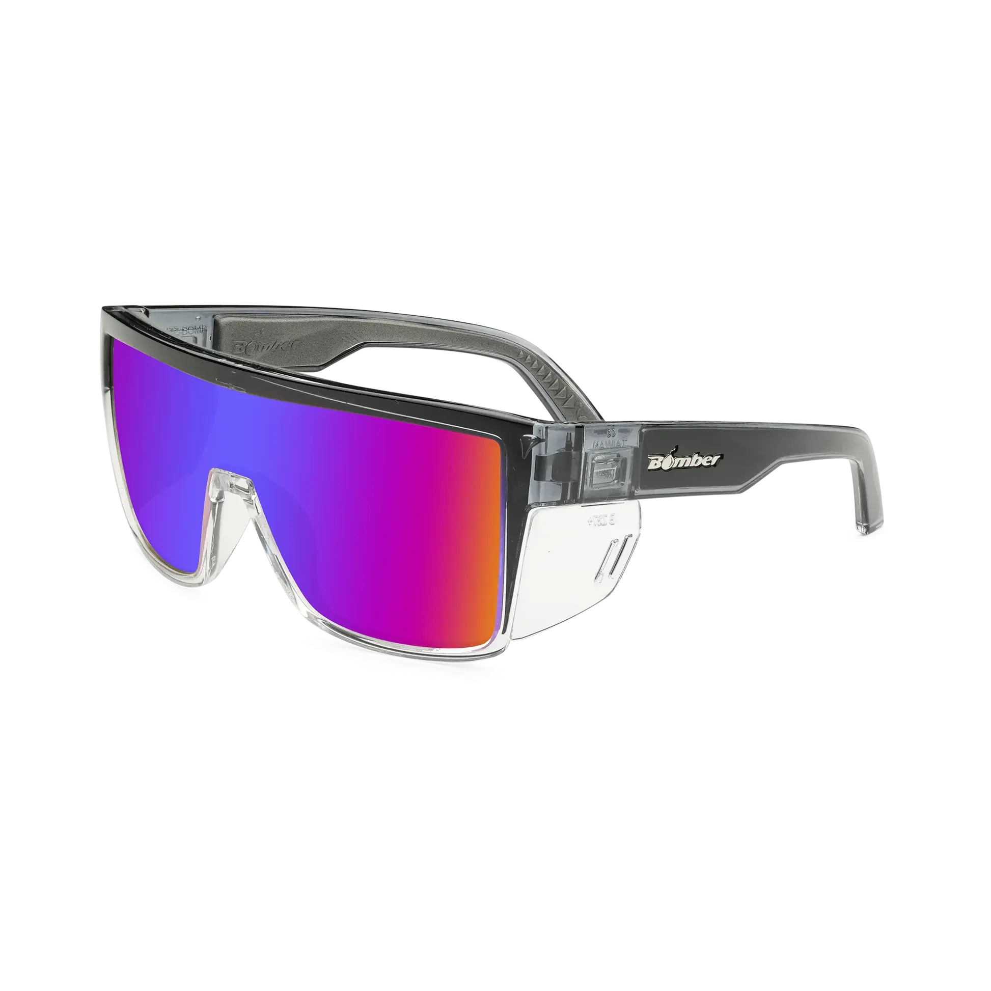 Bomber - Buzz Z87+ Polarized Two Tone / Sunset Pink Mirror Sunglasses