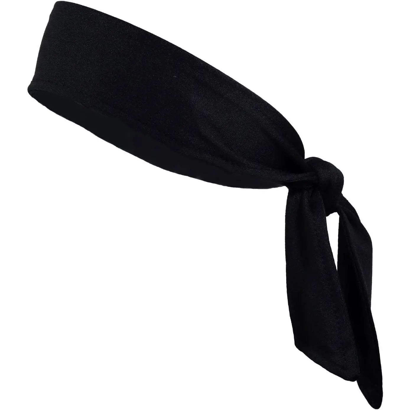 Headbands Tie on Headband for Women Men Running Athletic Hair Head Band Elastic Sports Sweat Basketball Sweatband Stetchy Yoga Workout Sweatbands Adjustable Non-Slip Moisture Wicking