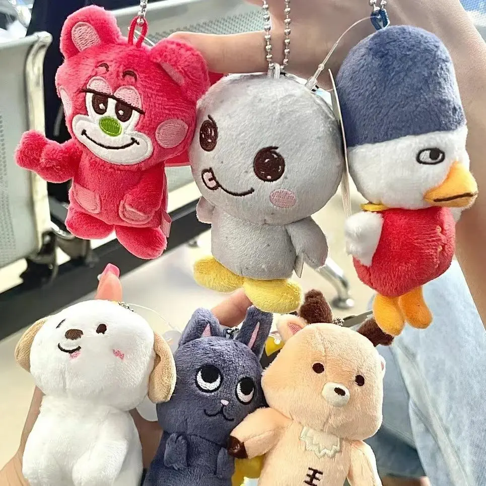 Kpop Idol RIIZE 2024 Valentine's Dayze 10 cm Plush Toy Keyring, Featuring SHOTARO, WONBIN, EUNSEOK, SUNGCHAN, SOHEE, ANTON, Collectible Figurine Keychain for Kpop Fans