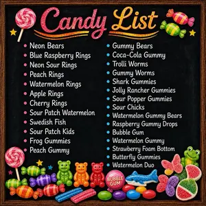 Bae Pop Gummy Candy Mix - Sweet Treats Chewy Variety of Flavors Snack Bonbon Delightful Addition to Your Snacks