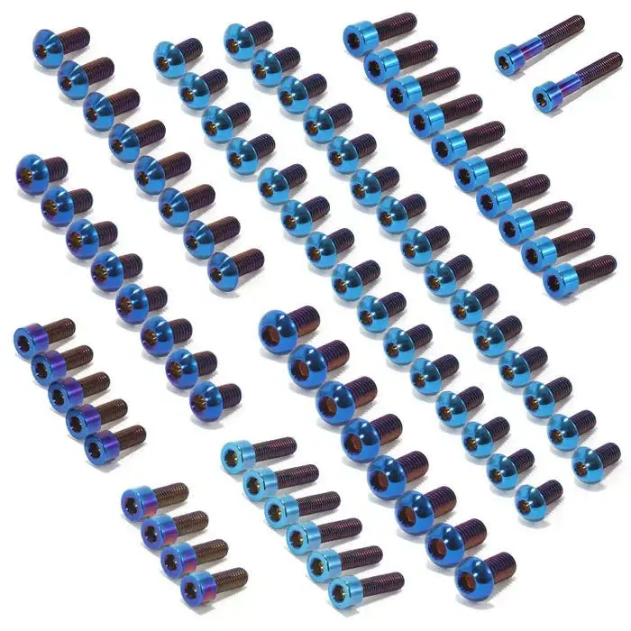 Talaria XXX Titanium Bolt Kit, Battery Hatch Bolts, Chain Guard Bolts