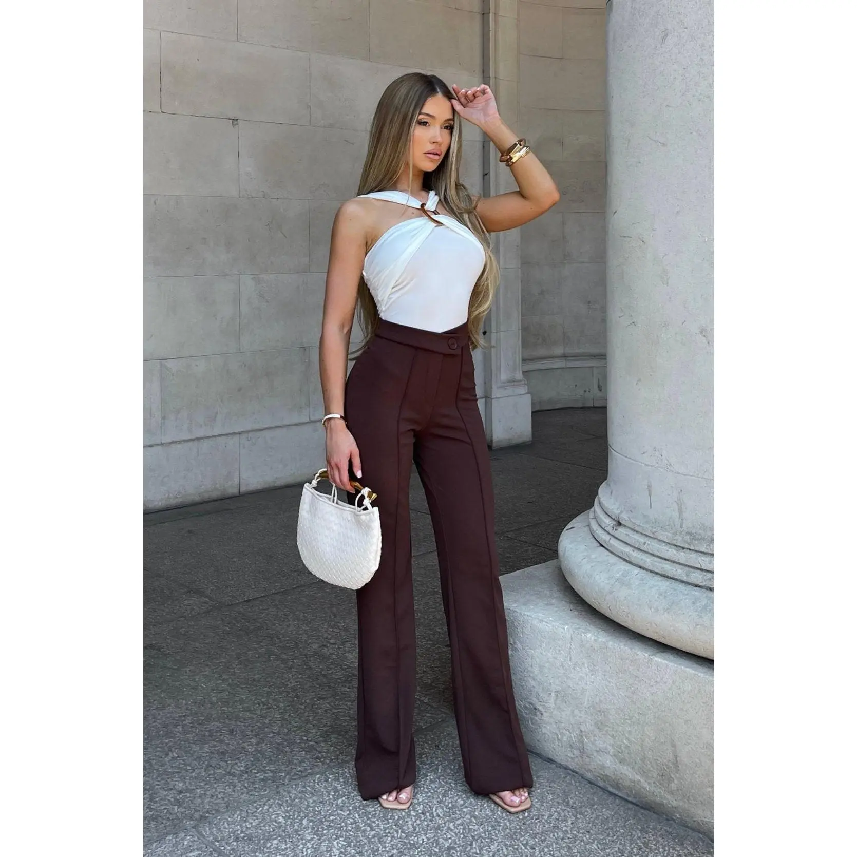Call It Even Wide Leg Dress Pants - Chocolate - TikTok Shop Call It Even Wide Leg Dress Pants - Chocolate - TikTok Shop