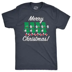 Mens Merry Christmas T Shirt Funny Retro Xmas Dollar Bills Cash Money Joke Tee for Guys Mens Funny T Shirts Cool Vintage Fashion T-Shirt Gift Classic Menswear Christmas Apparel for Men Funny Vintage Short Navy -