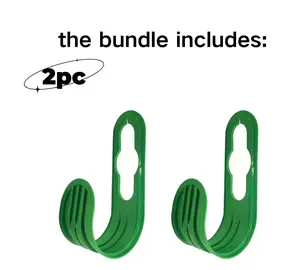 Water pipe hook bracket, garden water pipe hanger, garden watering pipe hook wall mounted neat bracket