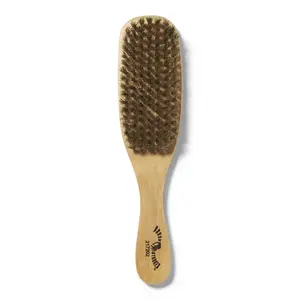 Brush Strokes Pure Boar Bristle 7 Row Styler Brush, Normal Fine or Damaged Hair, Smooths Hair, Stimulates Scalp