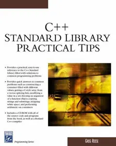 USED Book - C++ Standard Library Practical Tips (Programming Series) by Greg Reese (Paperback) - english