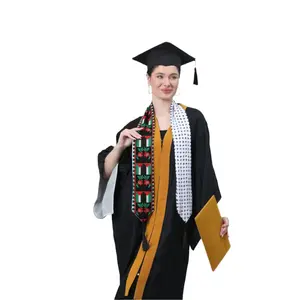Kuffiyeh Flag Graduation Stole: Cultural Pride and Celebration