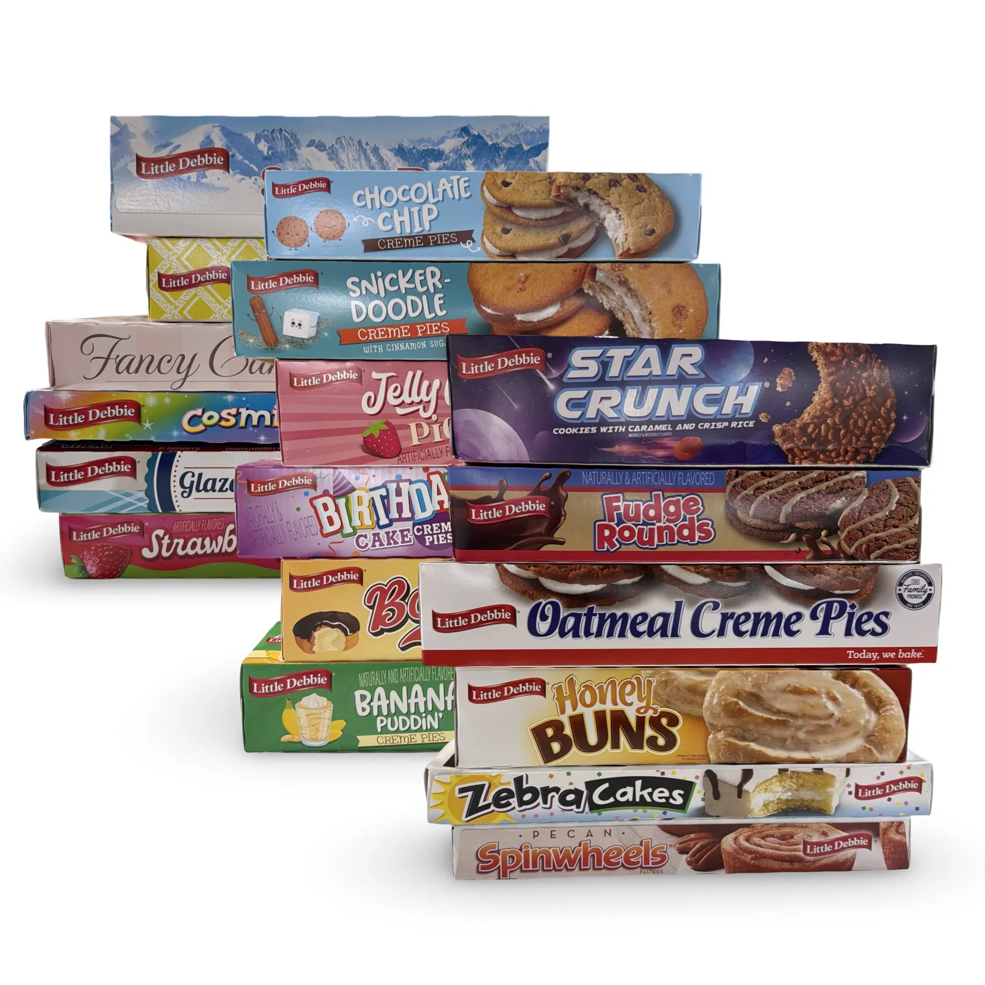 Little Debbie Snack Cake Variety Combos – 6 Full Boxes Per Order | Multiple Flavor Sets