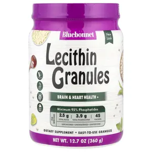 Bluebonnet Nutrition Lecithin Granules, Unflavored, 12.7 oz (360 g)