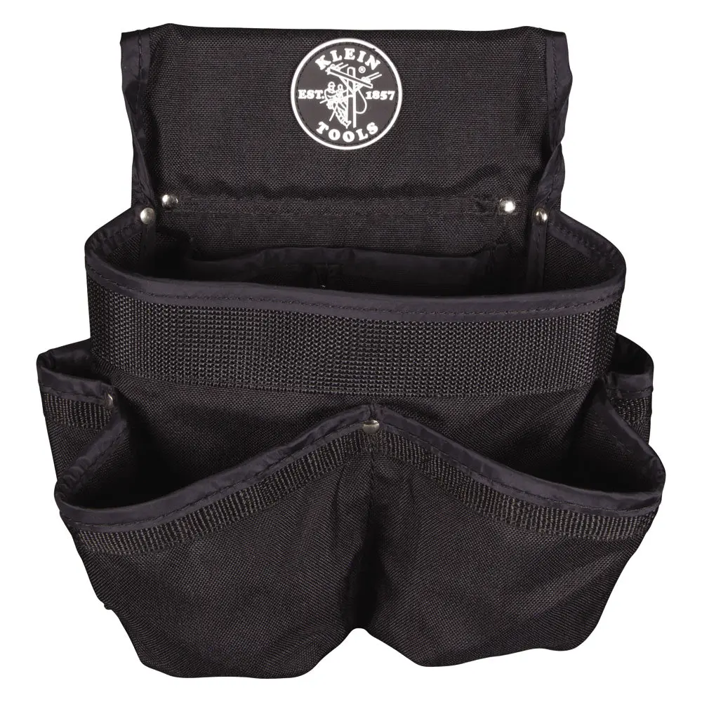 Klein Tools 5718 Powerline Series Tool Pouch with 8 Oversized Pockets