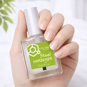 LOVCARRIE Nail Strengthener — Fortifies Brittle Nails, Improves Nail Fragility, Nail Care — Suitable for Healthy Nail Maintenance & Manicures — 17ml / 0.57 fl.oz