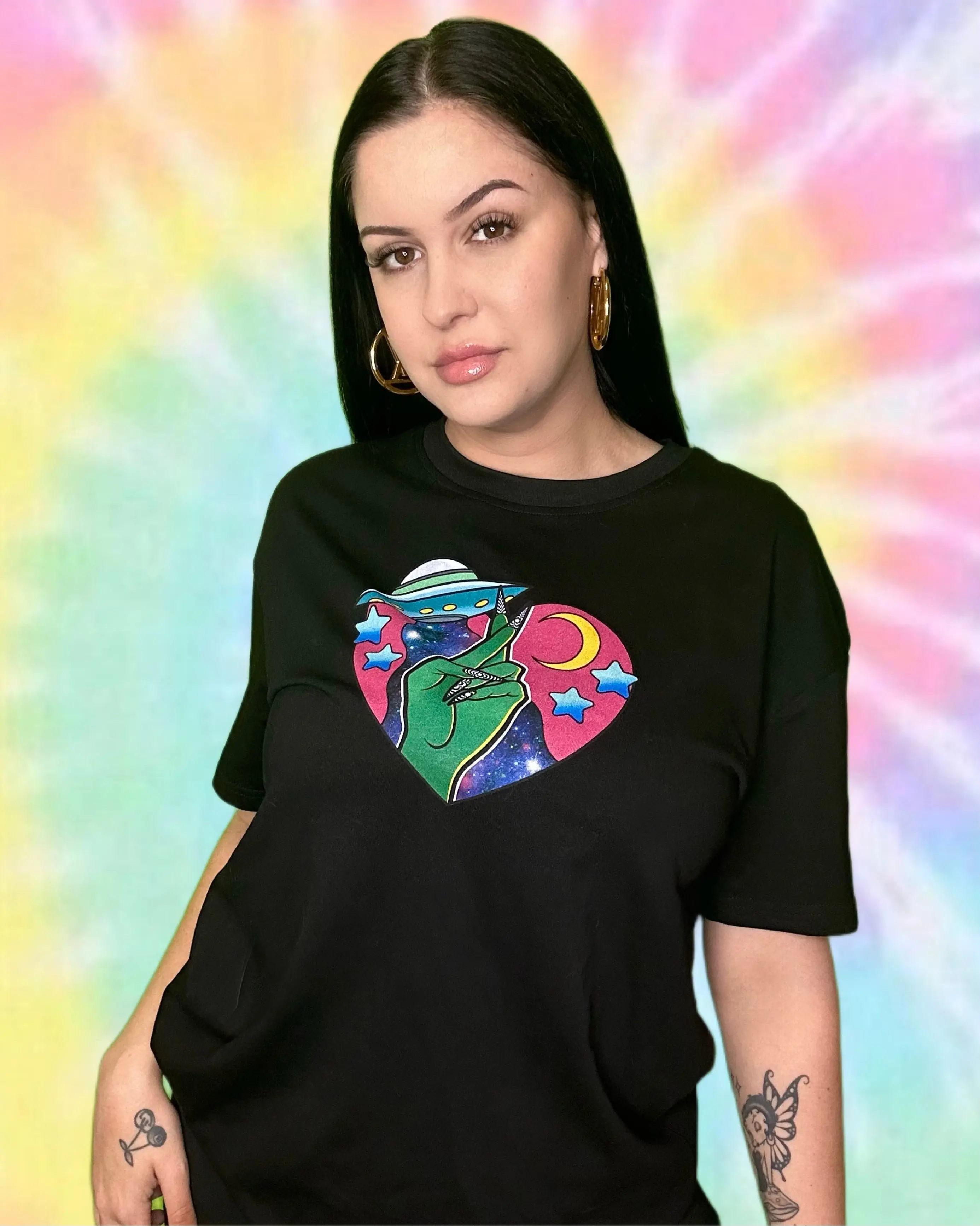 "NAILZBYDEV" LOGO TEE