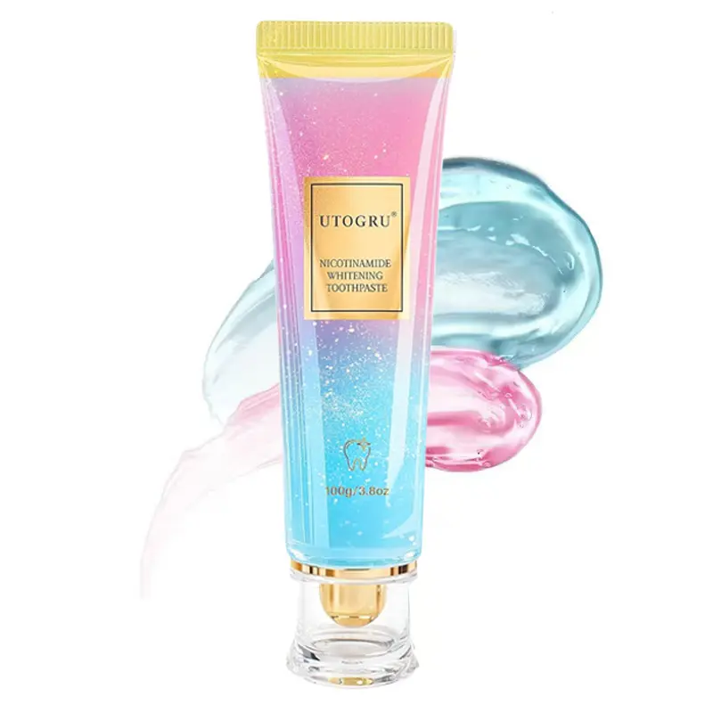 2Pack Niacinamide Whitening Toothpaste, Niacinamide Intensive Toothpaste, Fresh Breath, Remove Tooth Stains, 7.6 Oz