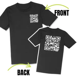 Funny "FU" QR Code Men's T-Shirt