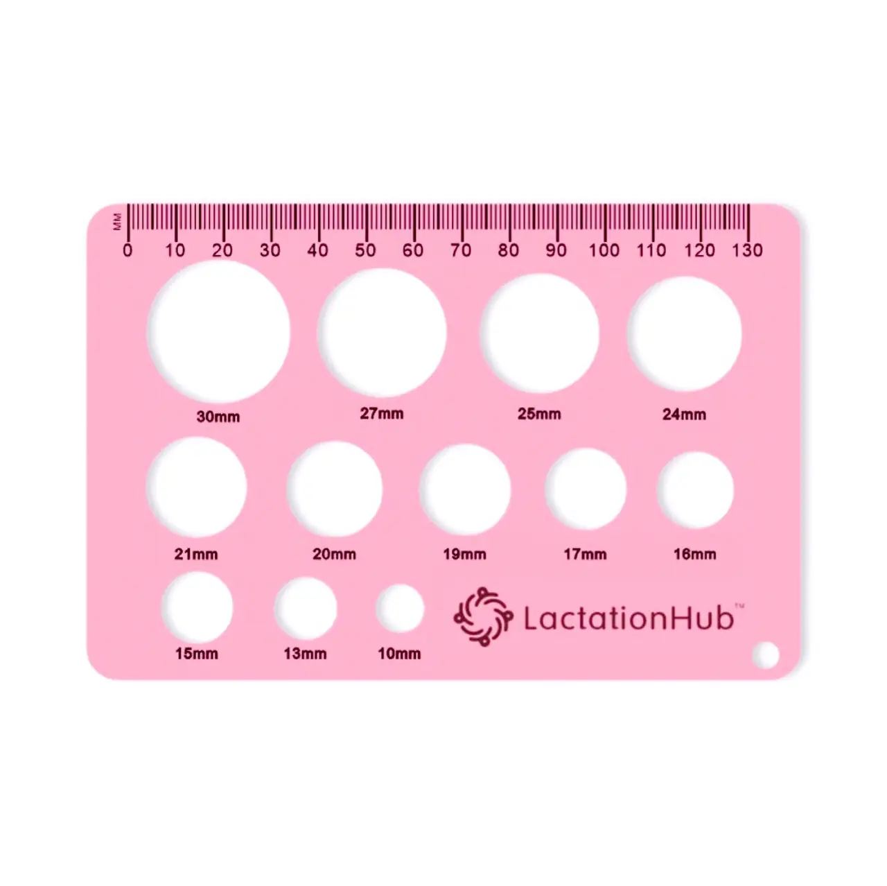 Flange Sizing Silicone Nipple Ruler