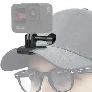 Baseball Cap Clip Mount for Gopro Hero 13 12 11 10 9 8 7 6 5, Quick Release Compatible with Dji Osmo Action 5 Pro & More, Hat Clip for Action Cameras