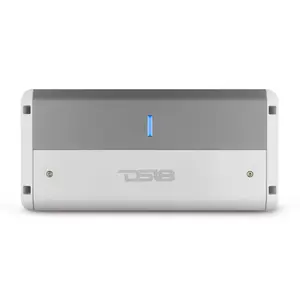 DS18 NXL-M4 Marine Amplifier Full Range 4-Channel Class D Digital IPX5 Marine Grade Amp 1800W Total Peak - Weatherproof Amp - Great for Boats, Motorsports, Motorcycles, and All Elements Applications