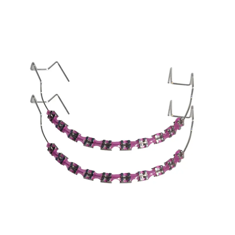 Fashion braces (rose red) (for decoratio
