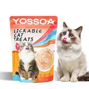 4 Flavors (9 Each) | 36 Sticks Total Per Pack . YOSSOA Lickable Wet Cat Treats, Squeezable Creamy Purée Cat Treat Delectables Squeeze Lickable Treats, Squeeze Stick Lickable Treats for Cats,No Added Fillers, No by-Products, No Added Preservatives Chicken