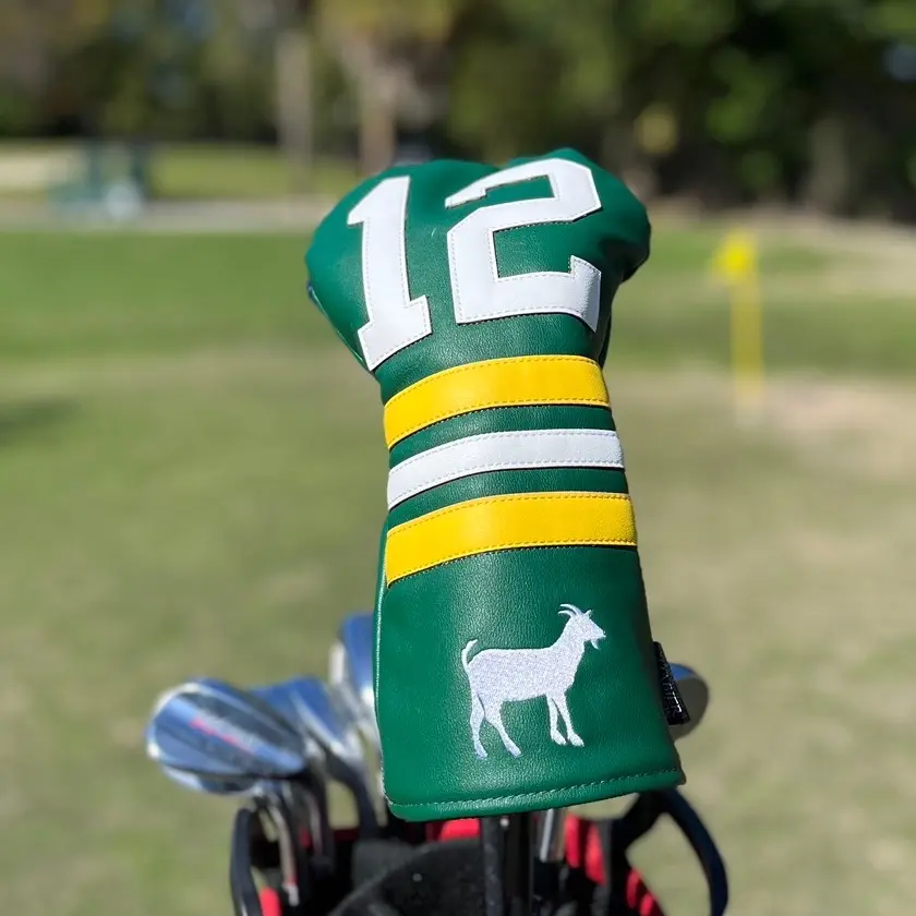 Rodgers Packers GOAT Driver Head Cover Rodgers Packers GOAT Driver Head Cover