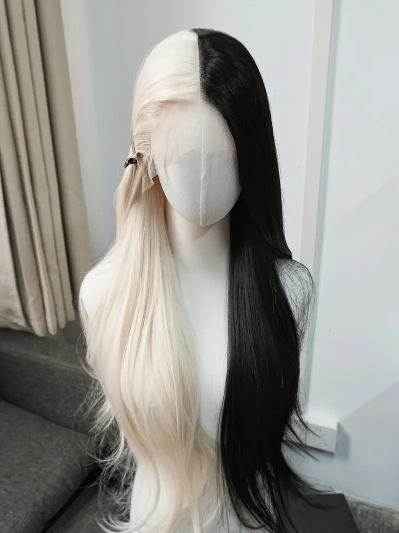 black hair with peekaboo wig - TikTok Shop