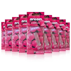 5/10/20Pcs Bubble Gum Car Perfume Cards, Car Fragrance, Sweet & Fruity Air Freshener, Long-Lasting Nostalgic Scent for Car Interior