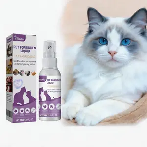 Cat Dog Teeth Cleaning Spray, Removes Plaque Fresh Breath, Pet Oral Care Mist, Dental Health for Pets, Easy Use