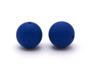 Blue BL104 Silicone Beads Blue BL104 Silicone Beads