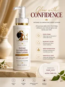 Diva Skincare Brightening Illuminating Body Lotion – Hydrating & Radiant Skin