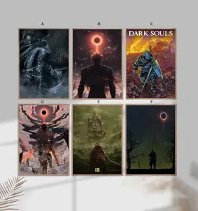 Dark Souls Collection Poster Unframed, Dark Souls  Video Game Poster, Game Print Poster, Gaming Room Wall Decor, Gamer Gift, Wall Art, Wall decor, Home Decor, Birthday Gift.