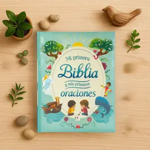 Mi Primera Biblia y Mis Primeras Oraciones / My First Bible and Prayers Padded Treasury - Spanish Language, Ages 3-8; en español (Little Sunbeams) (Spanish Edition)