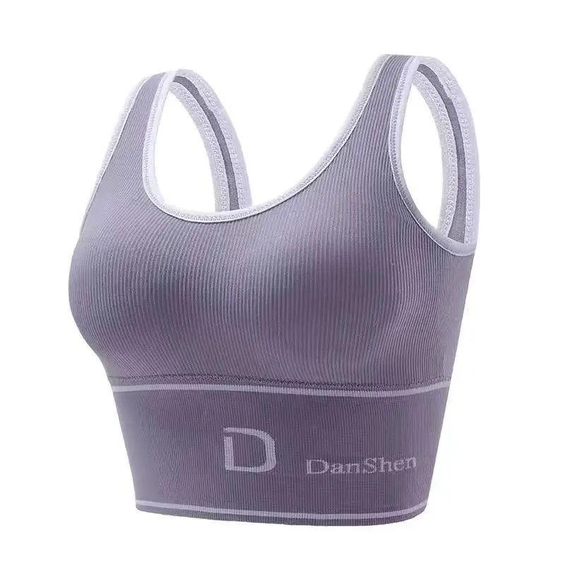 6/3-Piece Women's Elegant Sports Tank Tops - Wireless Bras With Removable Pads, Racerback & High Elasticity For Yoga & Running 6-piece set 6/3-Piece Women's Elegant Sports Tank Tops - Wireless Bras With Removable Pads, Racerback & High Elasticity For Yoga & Running 6-piece set
