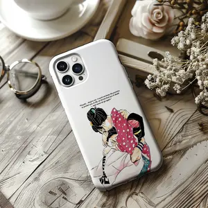 Akaza & Koyuki Demon Slayer Anime Phone Case, Anime Characters Tough Case, sad love – tragic villain Protective Smartphone Cover for iP 11 12 13 14 15 16 17 Air Pro Max SS23 24 25