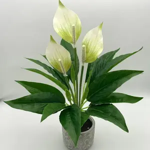 2 Large Outdoor Artificial Plants, Artificial Faux Plants, UV Resistant, No Maintenance, Rainproof, Tropical Plant Combo, Home Decor, Wedding Decoration