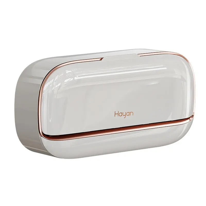 Drainage Soap Box No Drilling Home Luxury High-End Soap Holder Bathroom Wall-Mounted Soap Rack Bath Storage Organizer