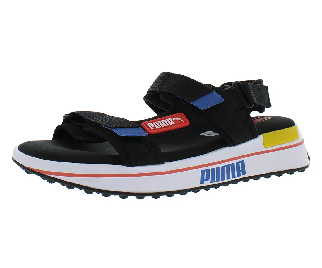 Puma Future Rider Men's Sandal, Synthetic Solid Sports Footwear with Breathable Design & Adjustable Strap, Casual Sports, Secure Closure