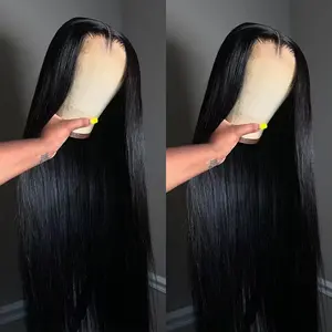 Keiyet Glueless 13x6 HD Lace Frontal Wig Human Hair Straight Brazilian 7x5 HD Lace Closure Wigs For Black Women Pre Plucked 180%