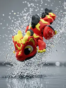 Bolt – Little Lightning Dragon | Flexible 3D Printed Mini Dragon (PLA)