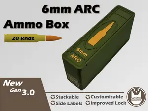 Ammo Storage Box - 6mm ARC - 20 Rounds