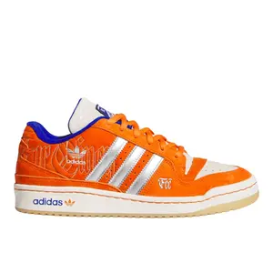 adidas Mens Forum Low Cl Lace Up Sneakers Shoes Casual - Orange