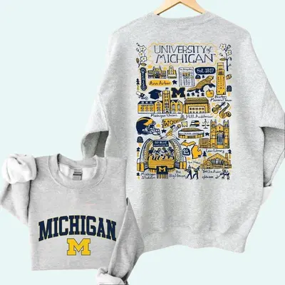 Oh How I Hate Ohio State T-Shirt For Michigan Fans - Navy Short Sleeve, 100% Cotton, Sizes SM-5XL