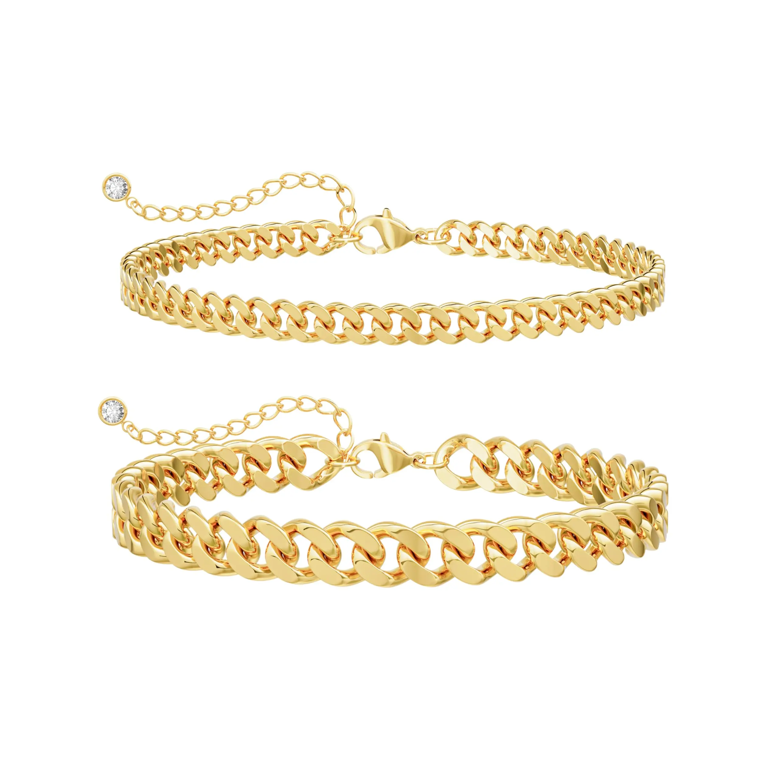 Dearmay Women’s Layered Anklet Set - Hypoallergenic, Adjustable, Waterproof, Tarnish-Resistant Silver-Tone Delicate Anklets, Ideal Summer Jewelry Gift